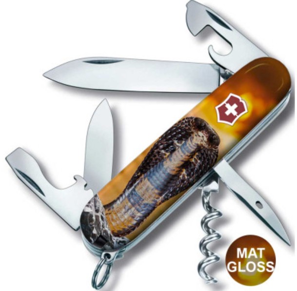 Складной нож Victorinox SPARTAN ZODIAC Королевская кобра 1.3603.Z4230pk Фото 2